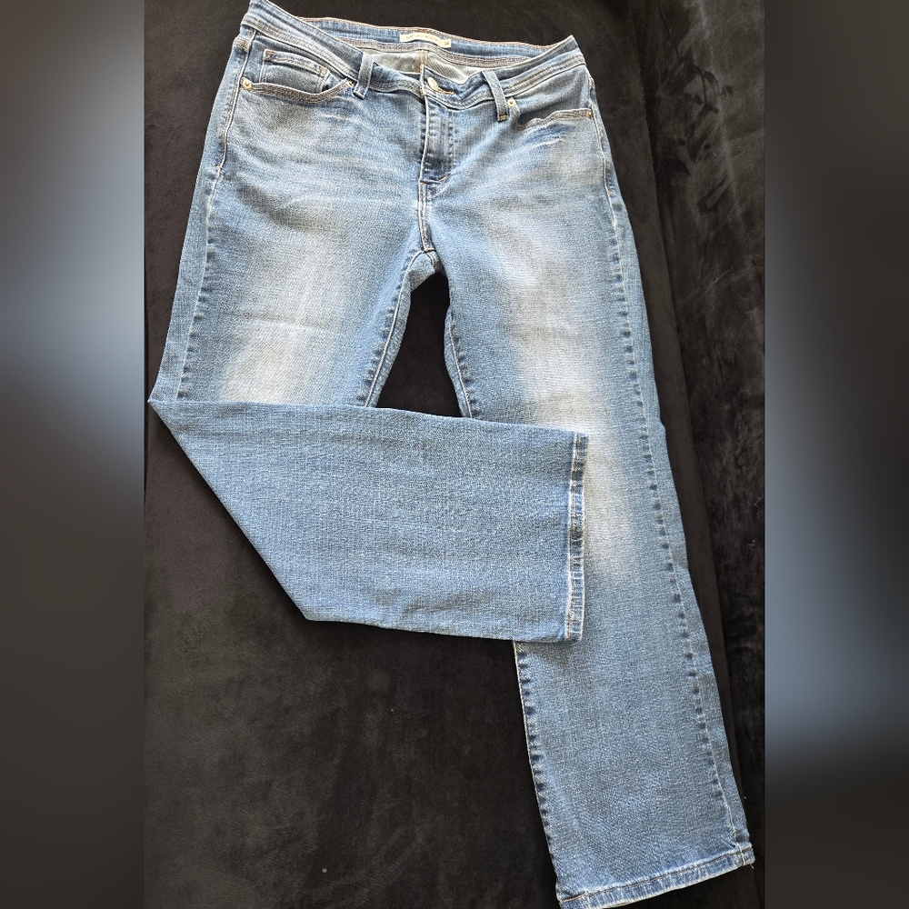 Levi's Women's Denim Straight Leg Jeans - Light Blue